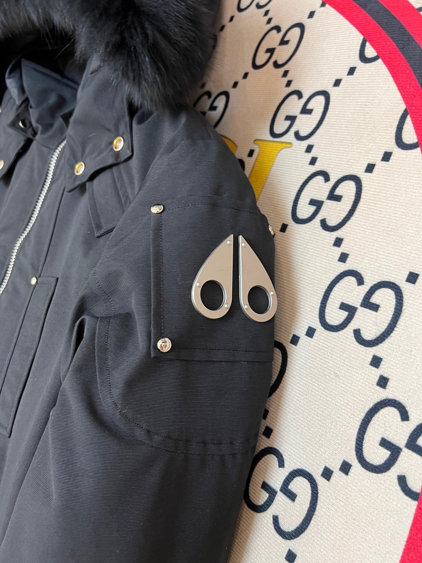 Parka jacket moose