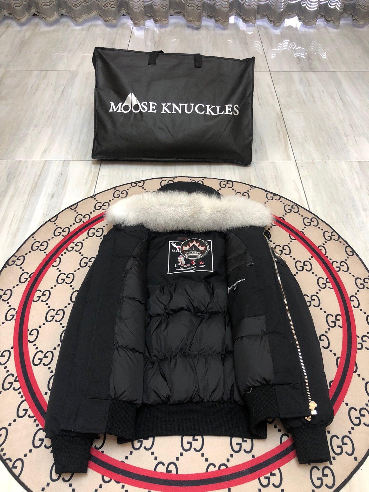 Parka jacket moose