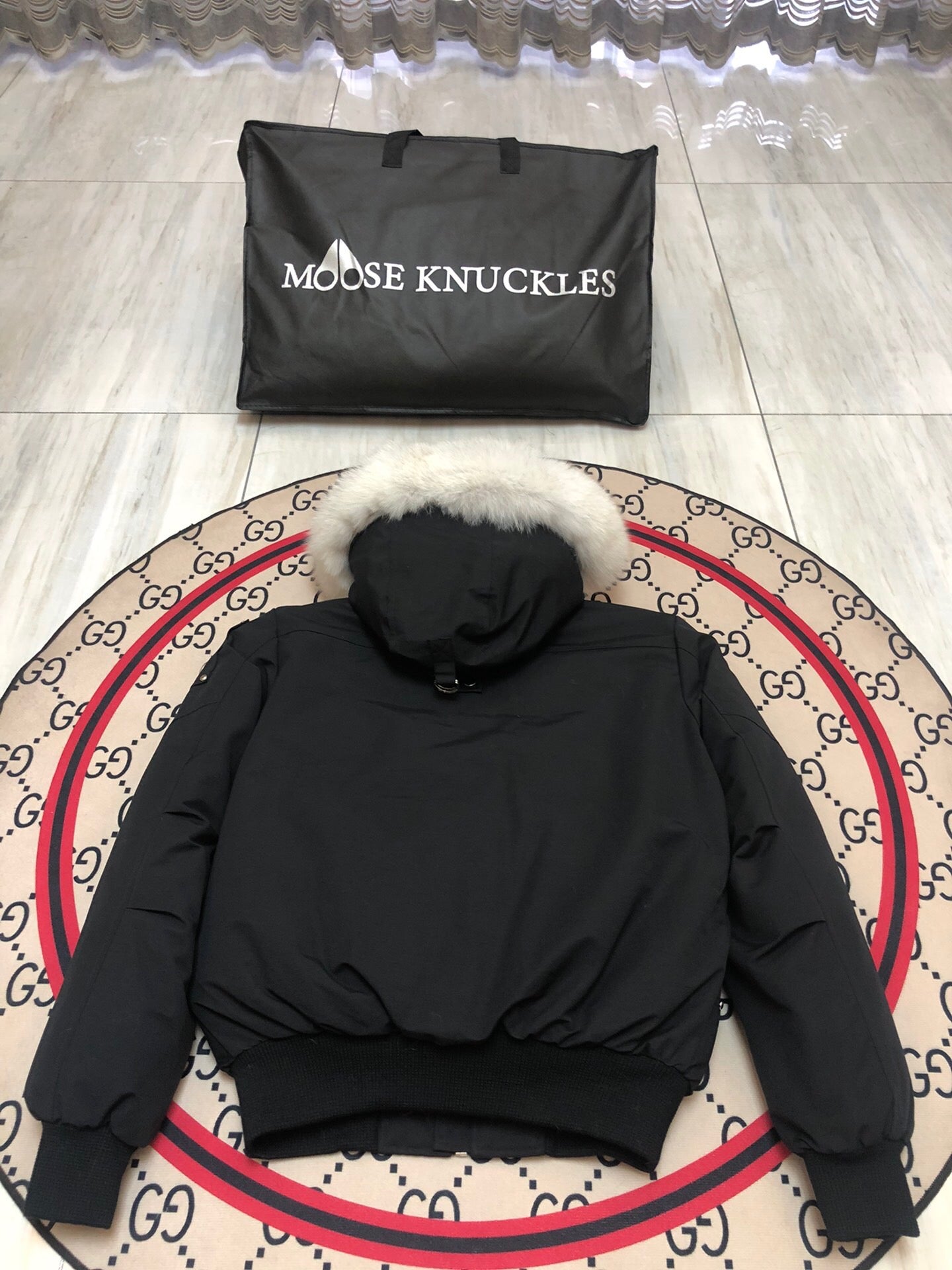 Parka jacket moose