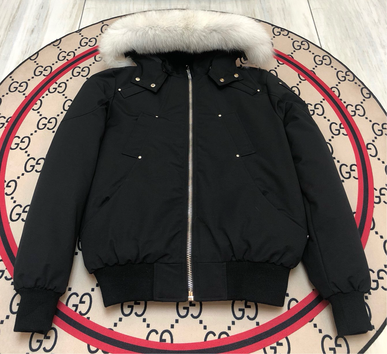Parka jacket moose