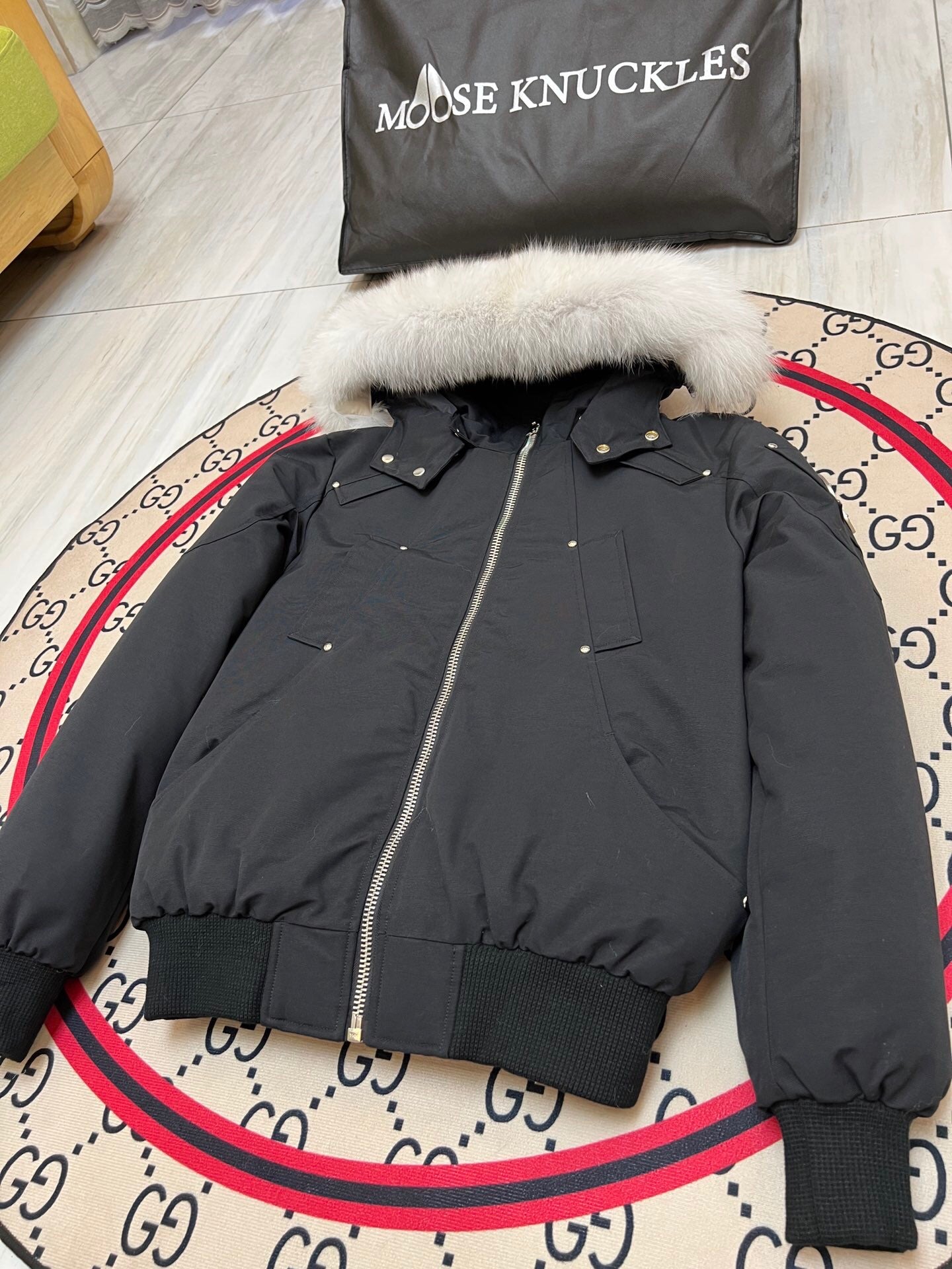 Parka jacket moose