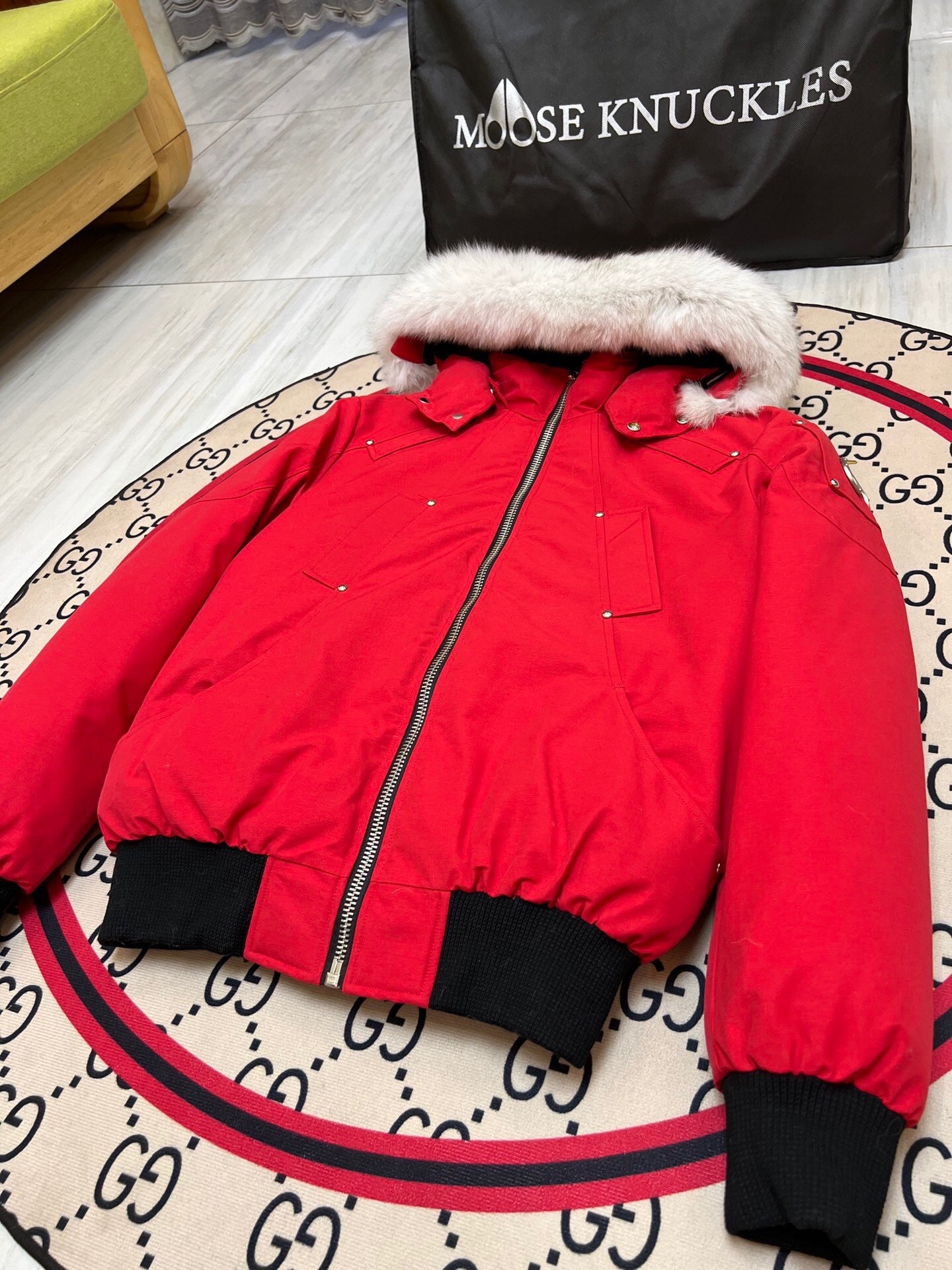 Parka jacket moose