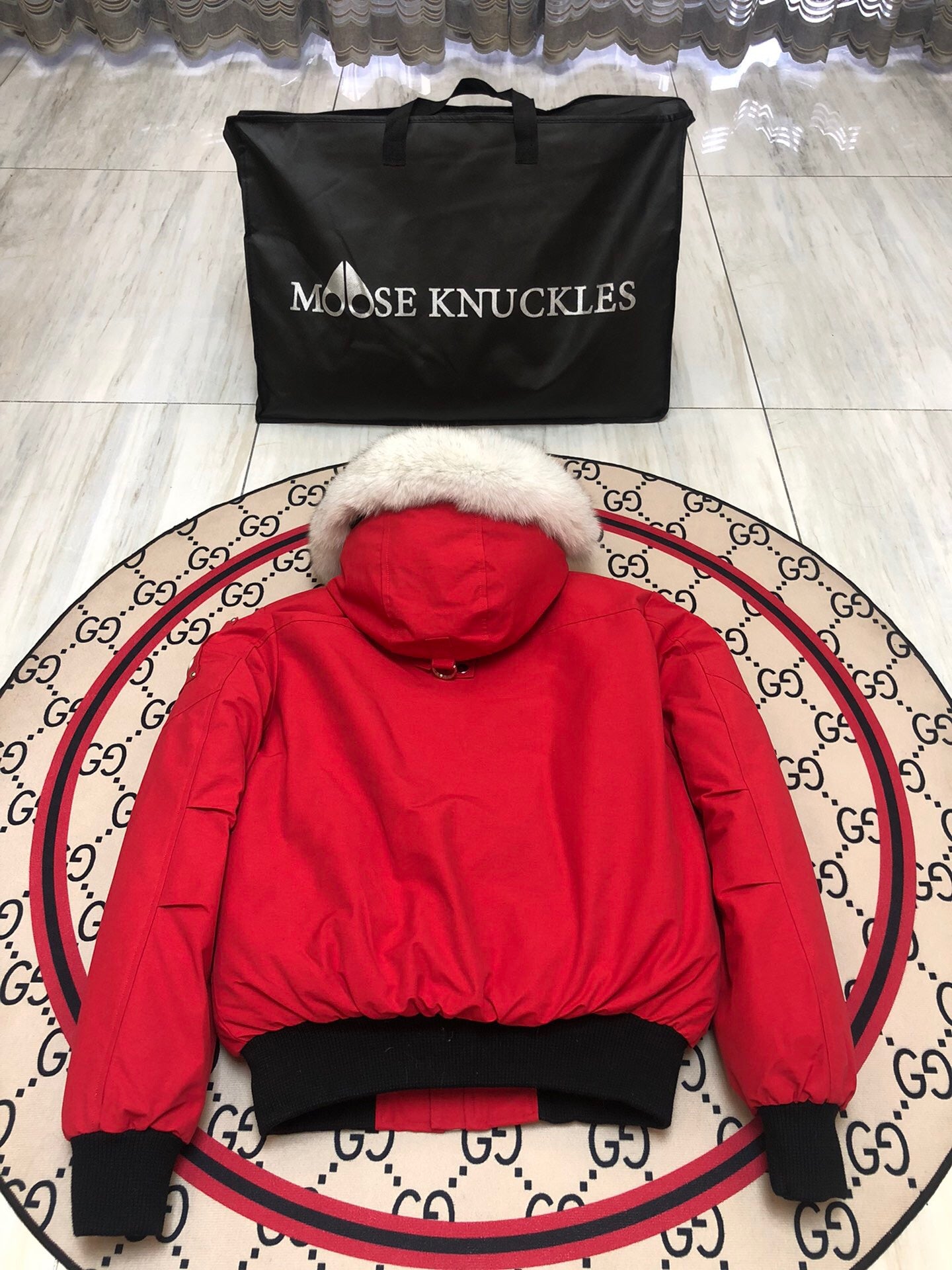 Parka jacket moose