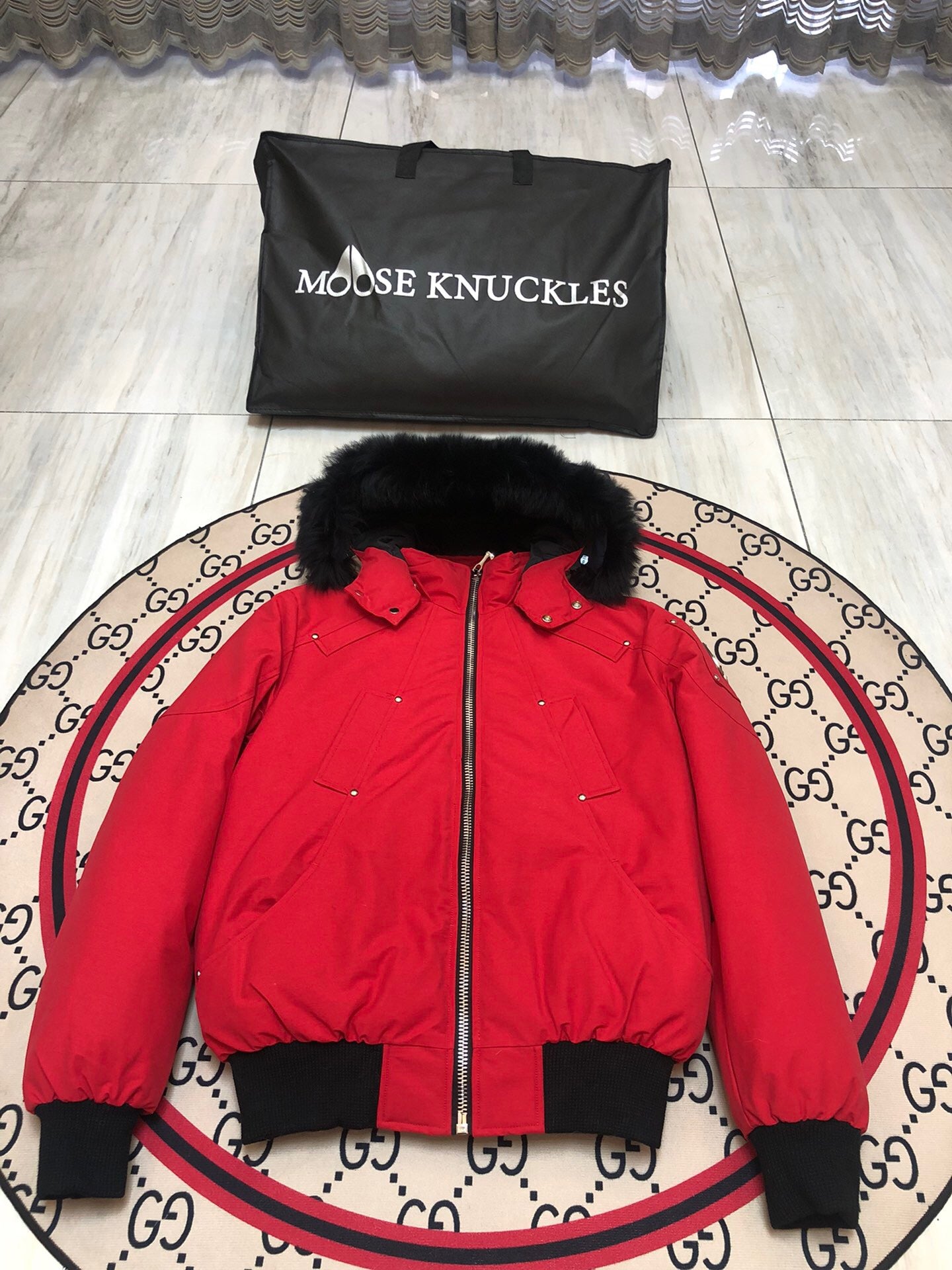 Parka jacket moose