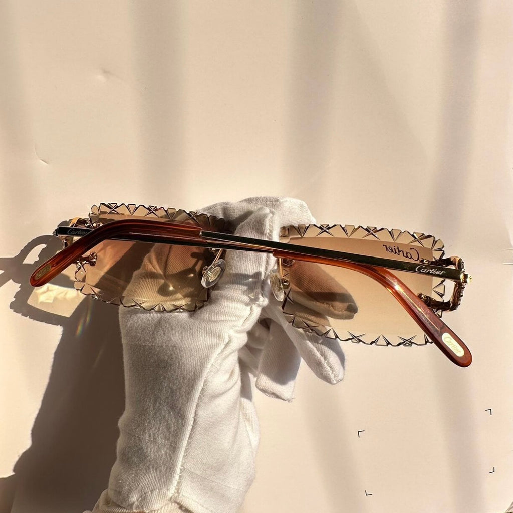 Iced out sunglasses
