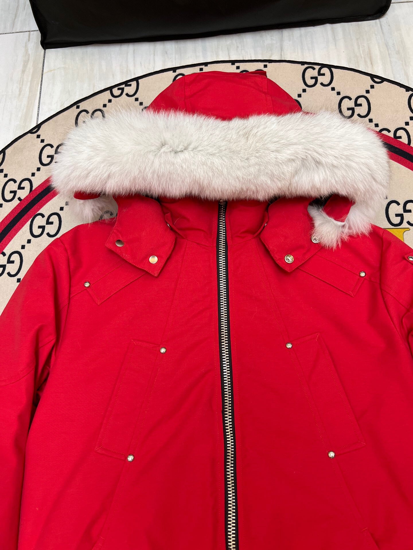 Parka jacket moose