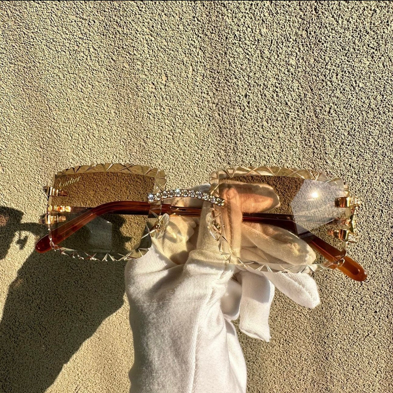 Iced out sunglasses