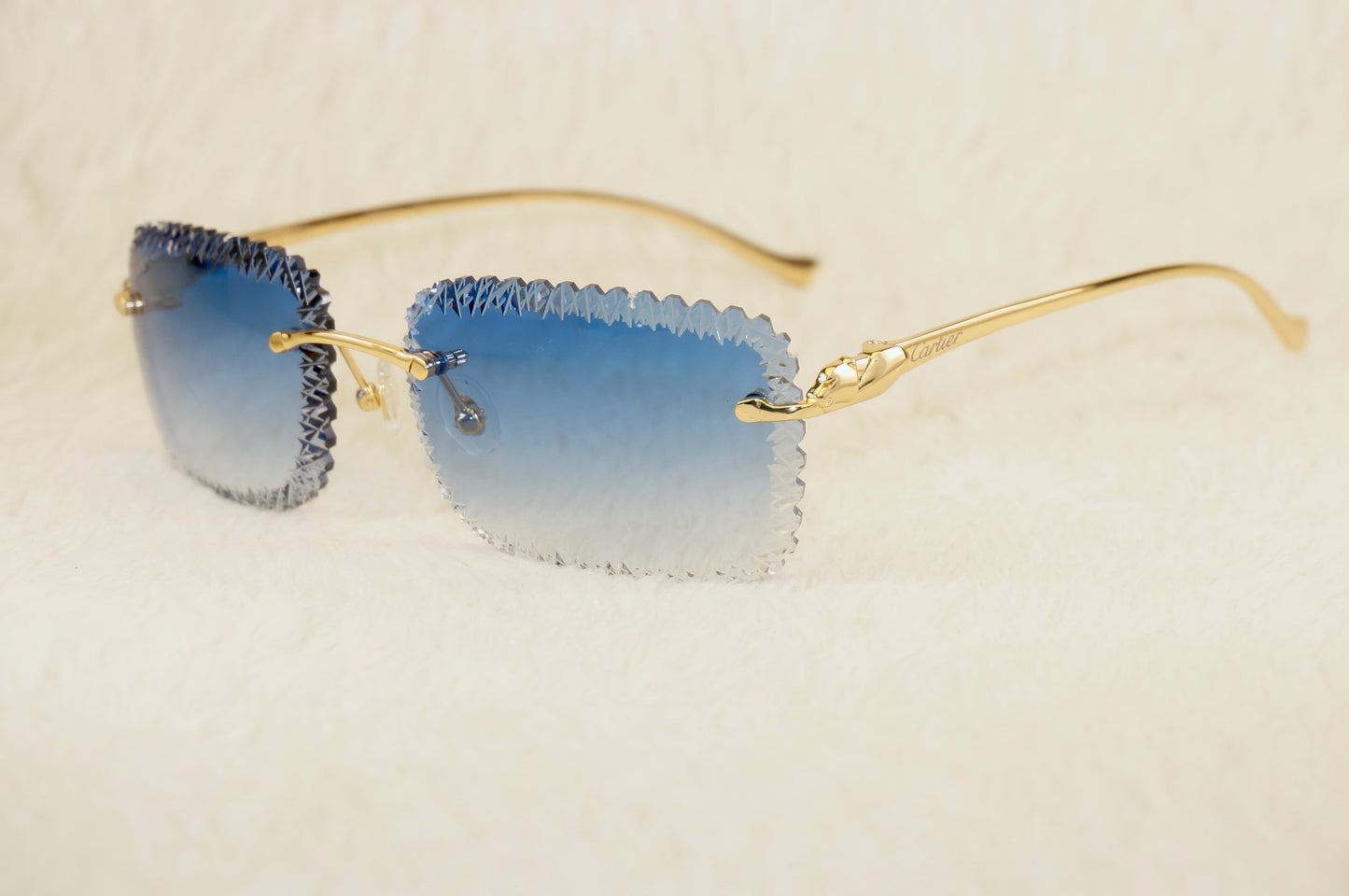 Sunglasses diamond cut