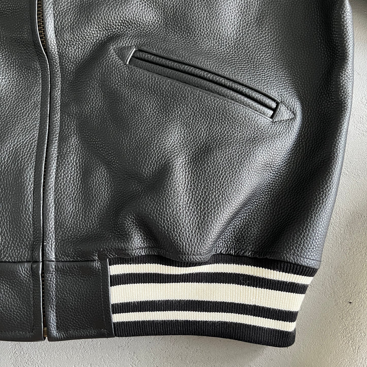 Leather jacket