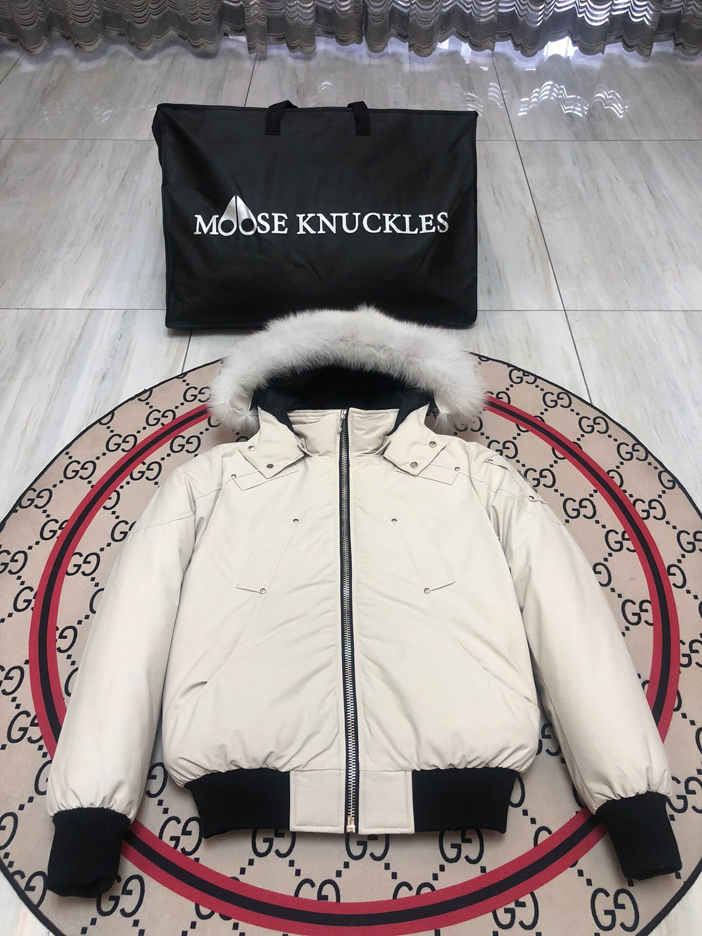 Parka jacket moose
