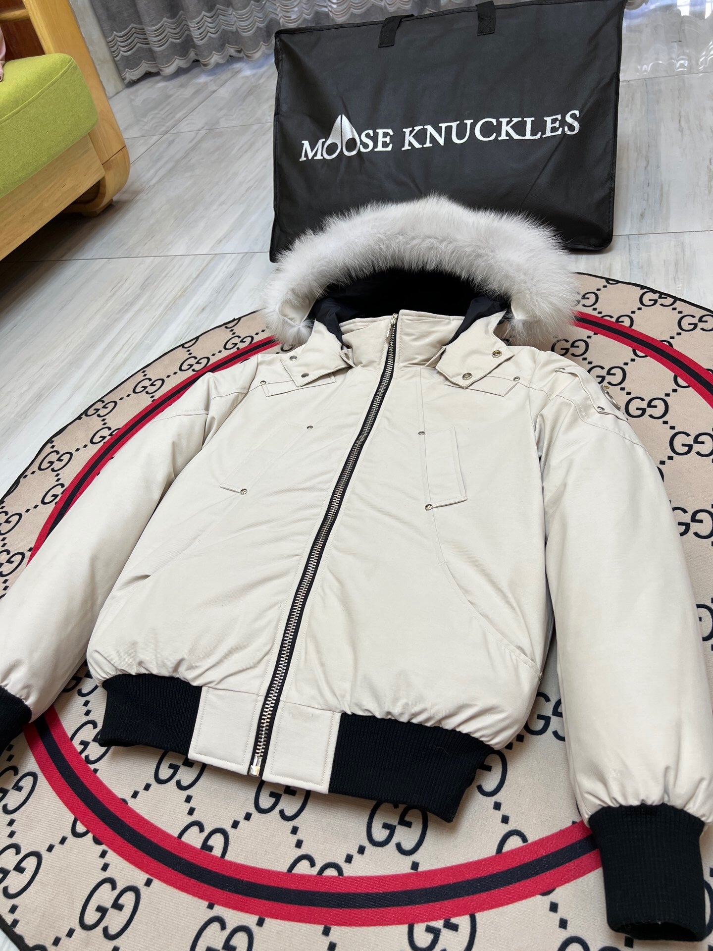 Parka jacket moose