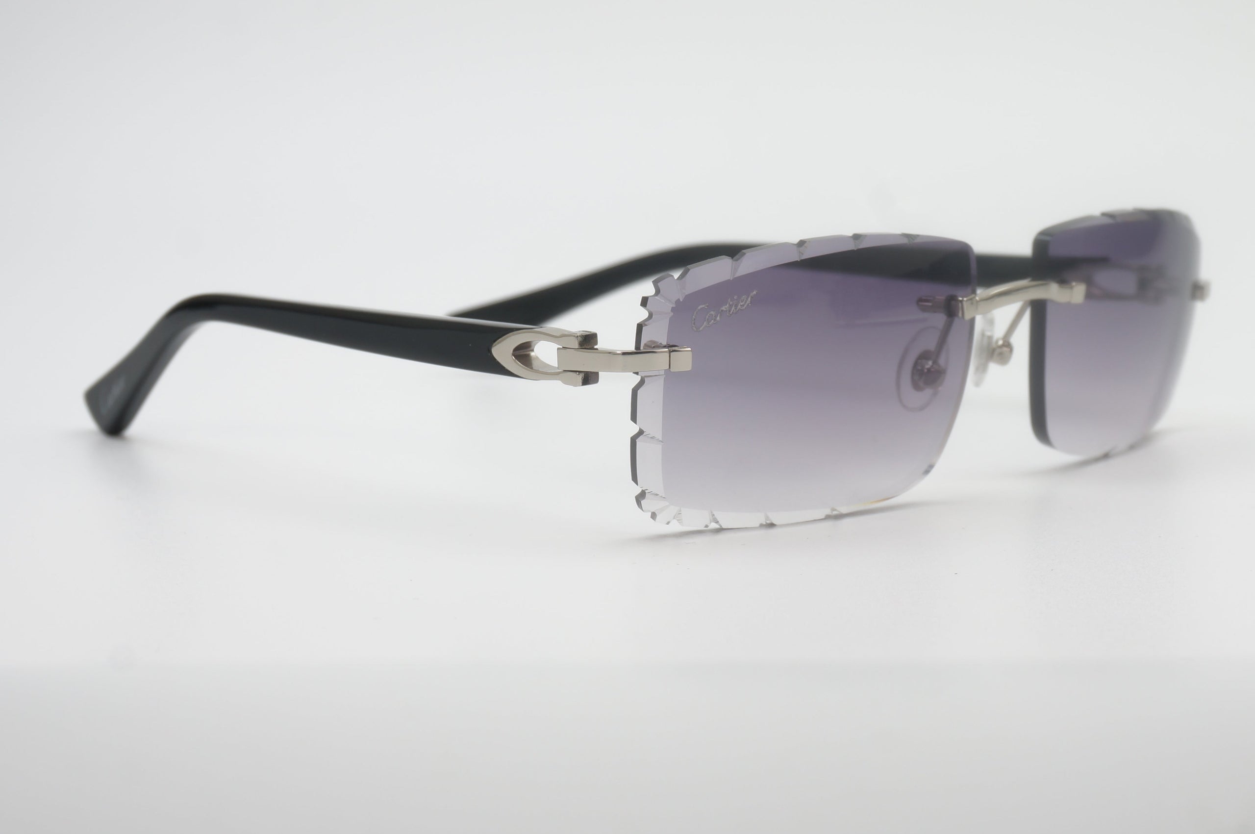 Diamond cut sunglasses
