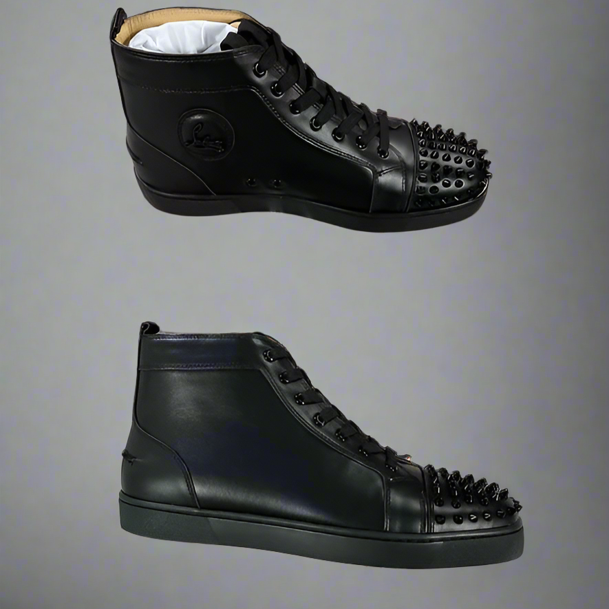 Leather sneakers