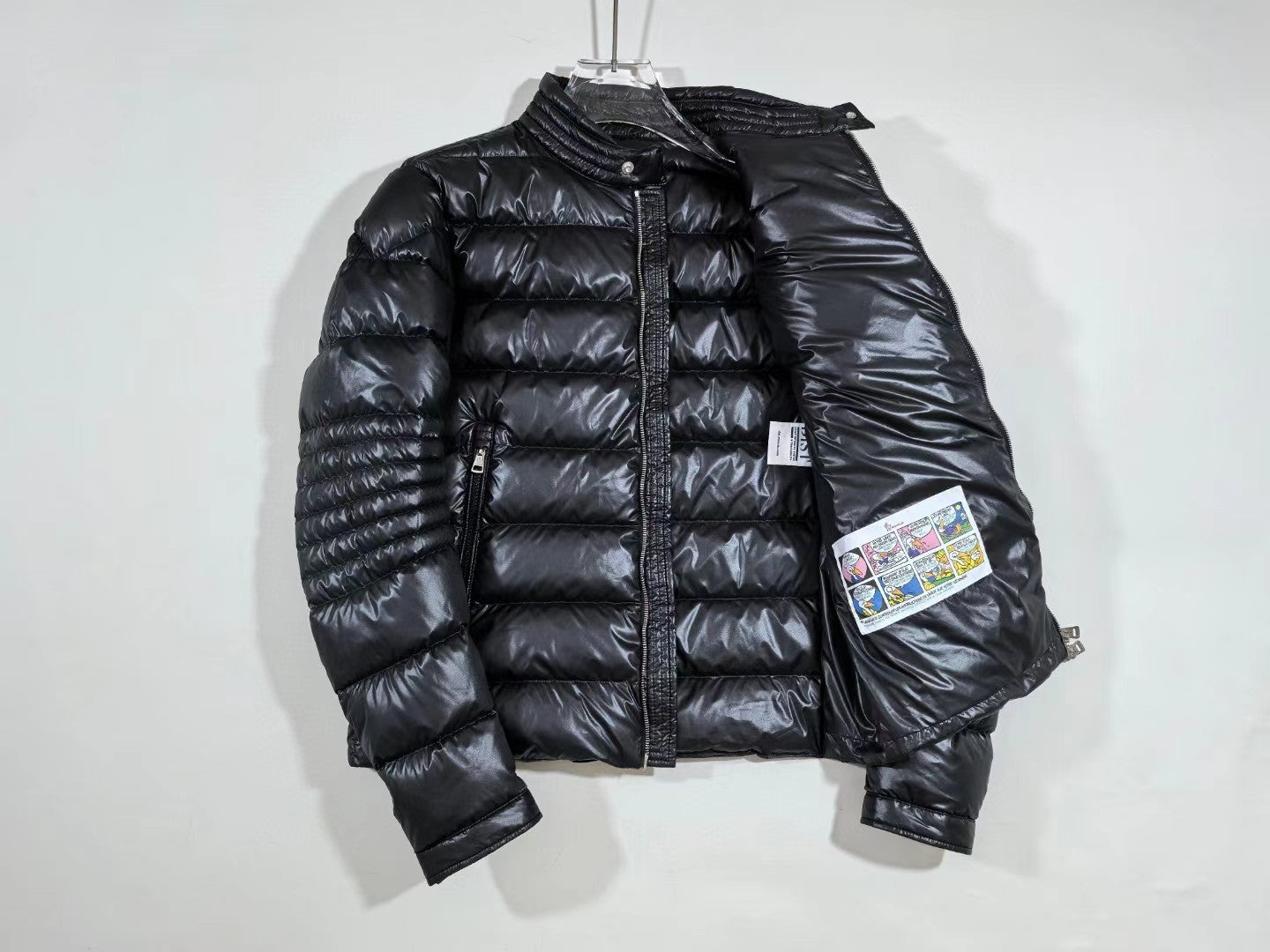 BIKER PUFFER JACKET