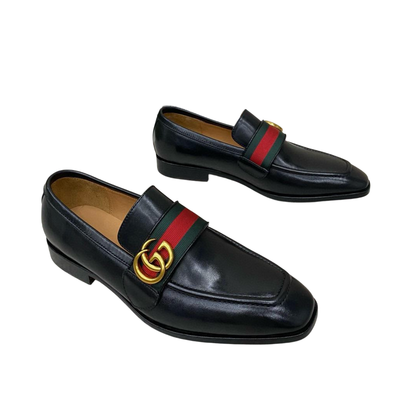 Leather loafers