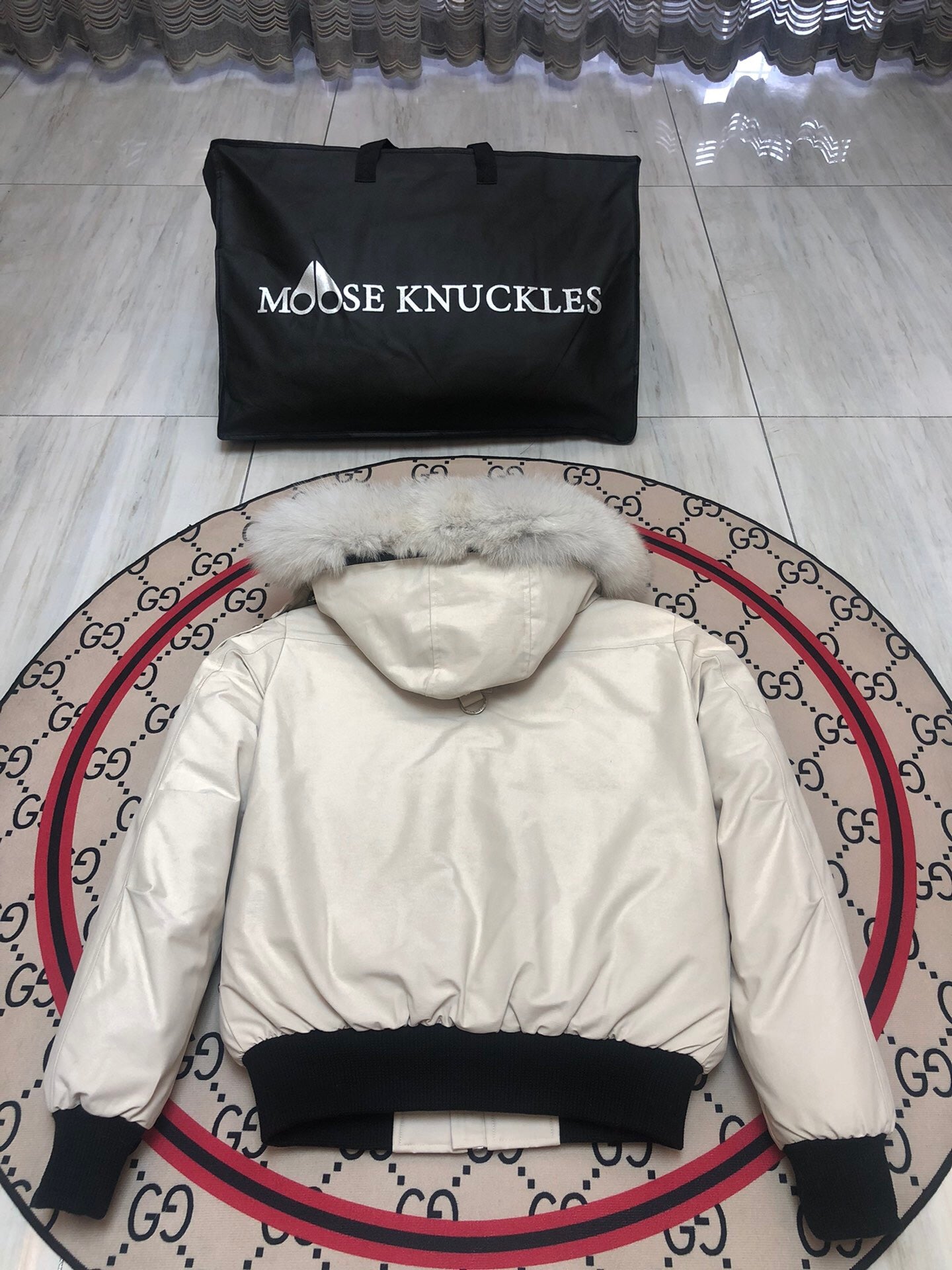 Parka jacket moose