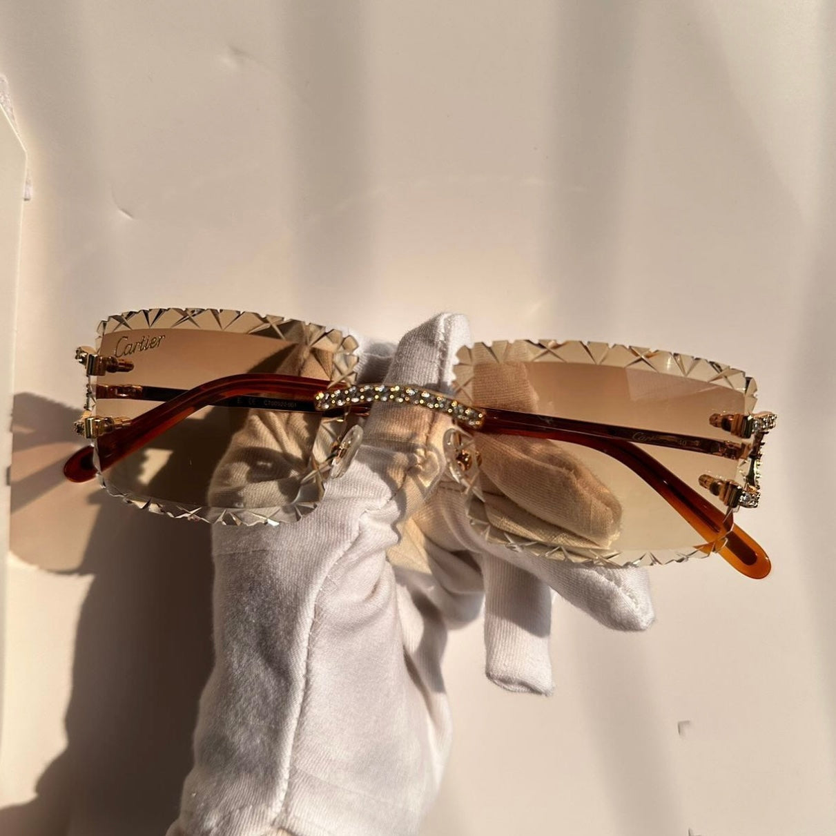 Iced out sunglasses