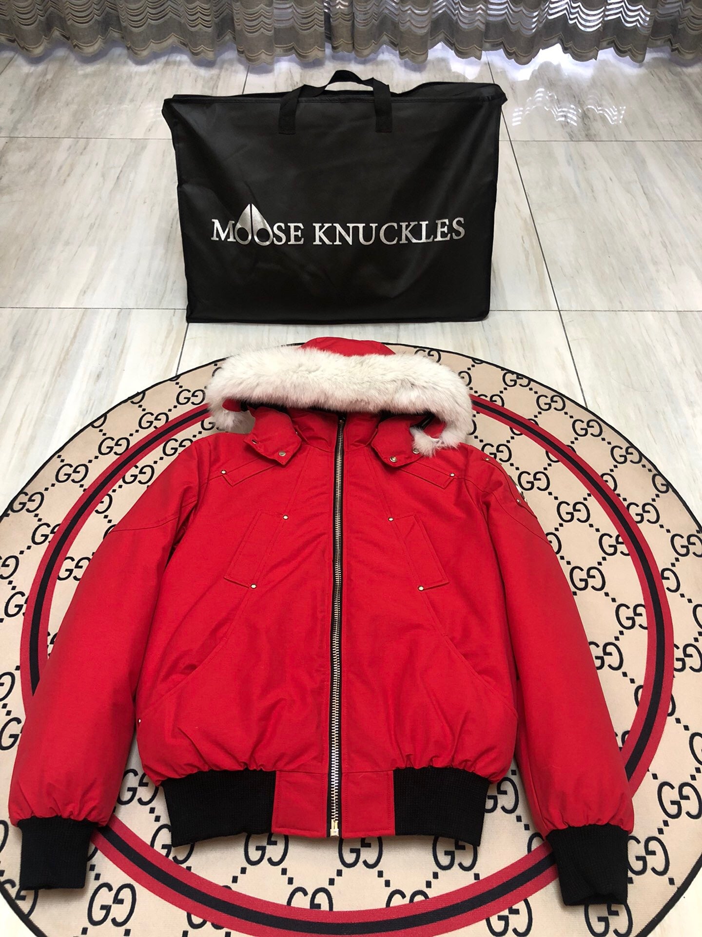 Parka jacket moose