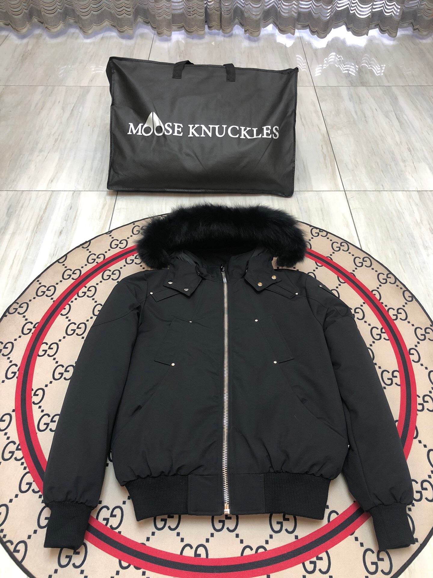 Parka jacket moose