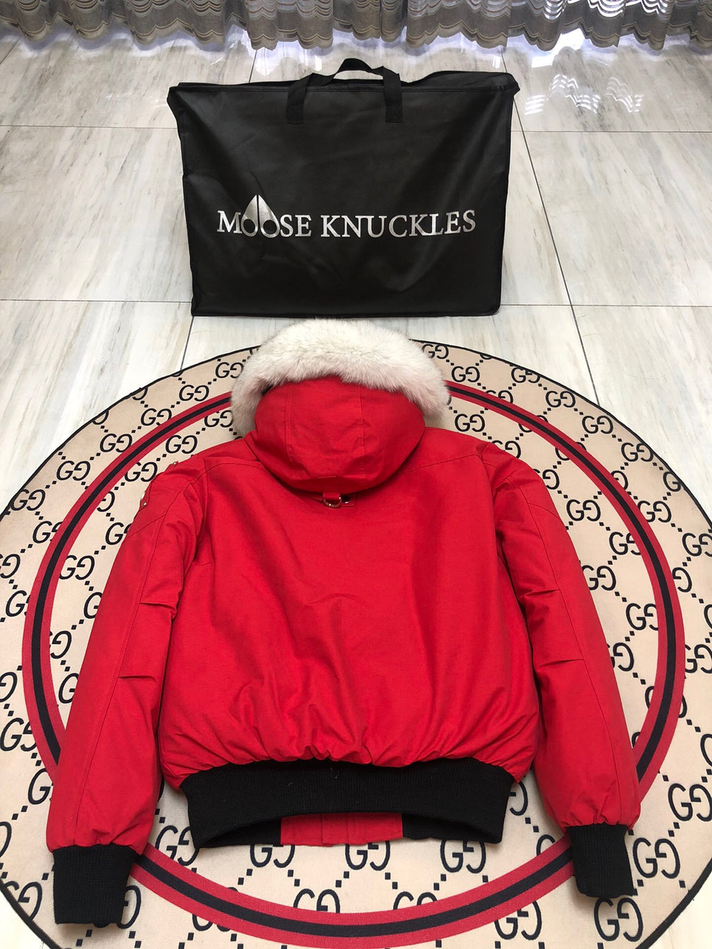 Parka jacket moose