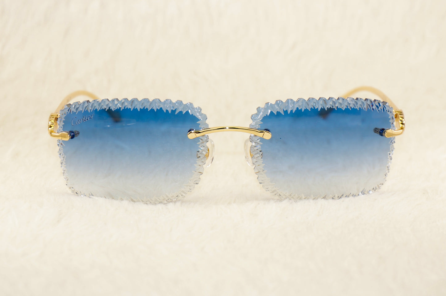 Sunglasses diamond cut