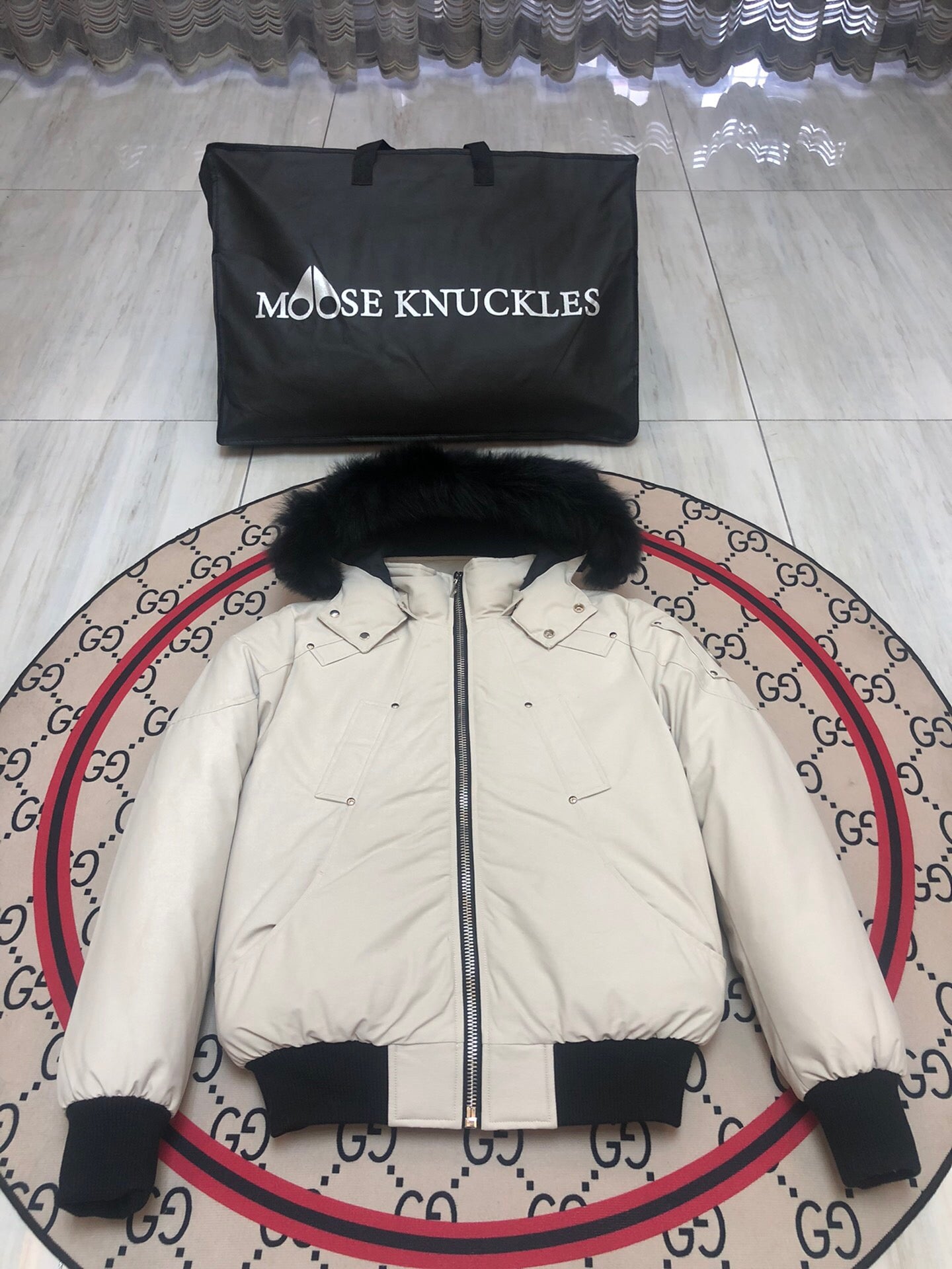 Parka jacket moose