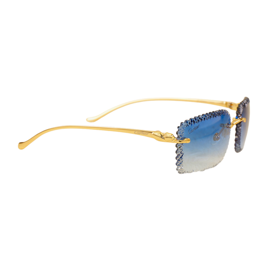 Sunglasses diamond cut