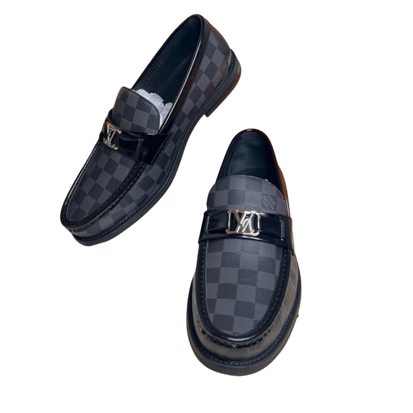 Leather loafers