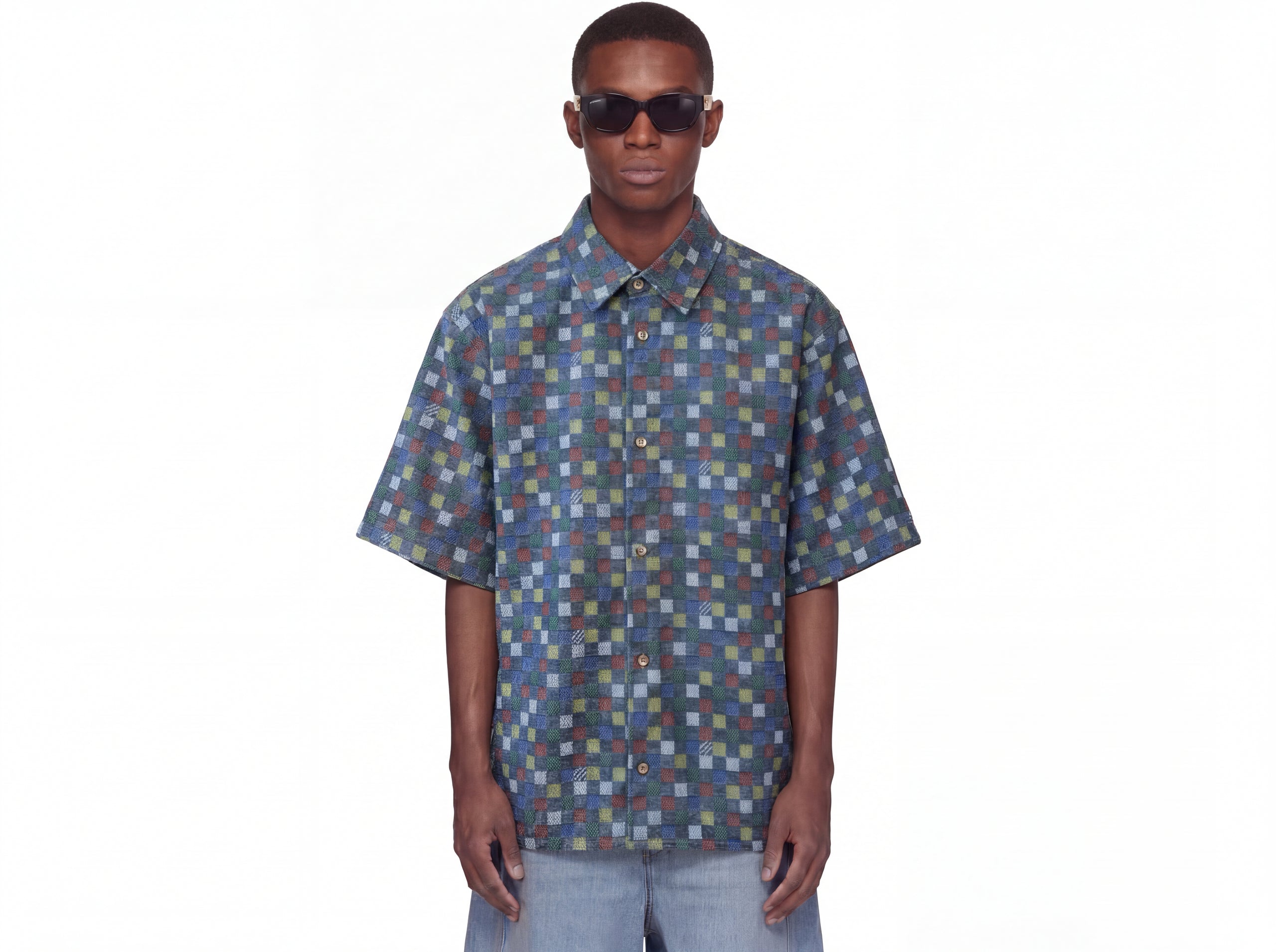 HALF SLEEVE DROP SHOLDER SHIRT